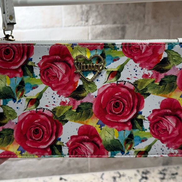 Juicy Couture Handbags - Juicy Couture Floral Wristlet NWT